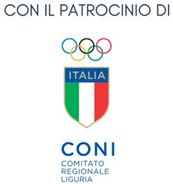 Con il patrocinio del CONI — Comitato Regionale Liguria